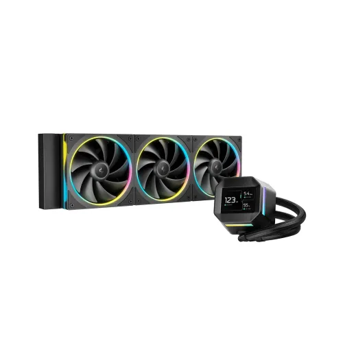 Tản nhiệt nước AIO DeepCool LM360 360mm ARGB – Màn hình LCD 2.4 inch